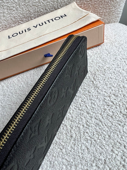 Louis Vuitton Clemence Wallet in Black Empreinte (RRP £545)