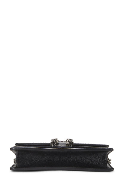 Gucci,  Black Denim Dionysus Crossbody Super Mini, Black