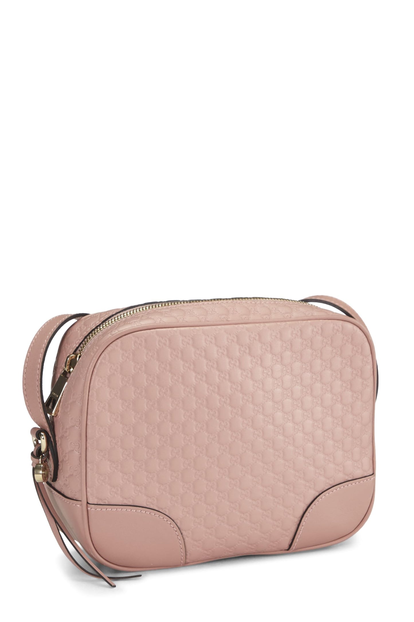 Gucci,  Pink Microguccissima Leather Bree Crossbody, Pink
