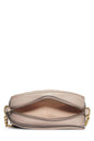 Gucci,  Pink Leather GG Marmont Crossbody Bag Small, Pink