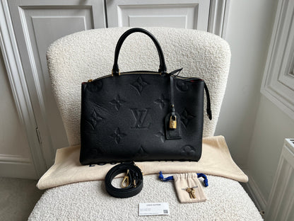 Louis Vuitton Petit Palais Black Empreinte (RRP £2,350)