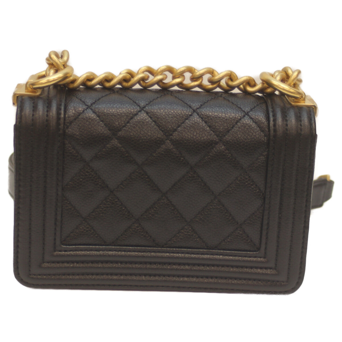 Chanel Boy Chanel Caviar Chain Shoulder Bag