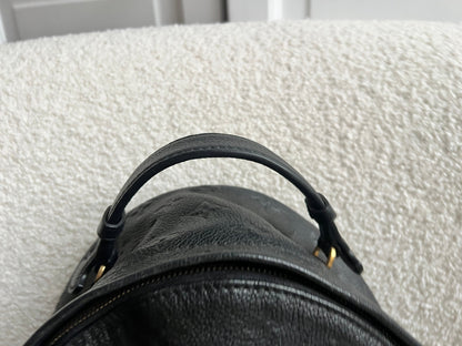 Louis Vuitton Sarbonne Backpack Black Empreinte