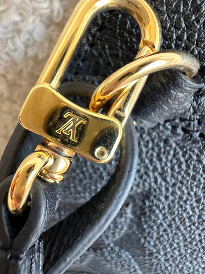 Louis Vuitton Pouch (from Neverfull) Black Empreinte