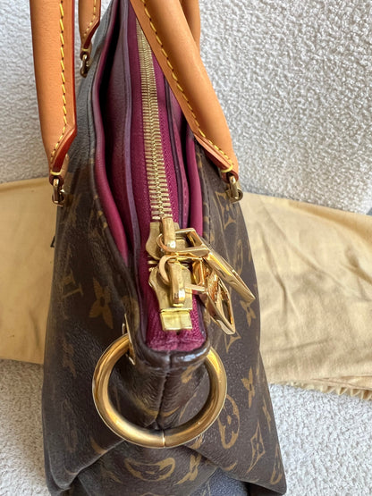 Louis Vuitton Pallas Tote in Monogram and Fuchsia (RRP £1960)