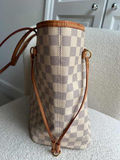 Louis Vuitton Neverfull MM Monogram Damier Azur (RRP £1,470)