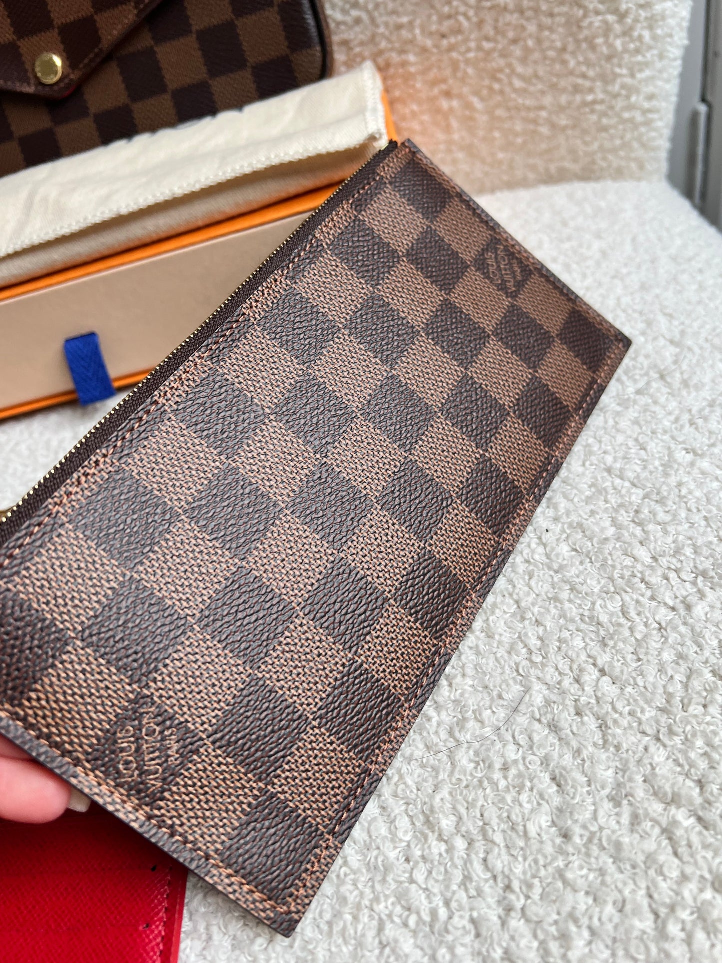 Louis Vuitton Felicie Pochette Damier Ebene (RRP £1110)