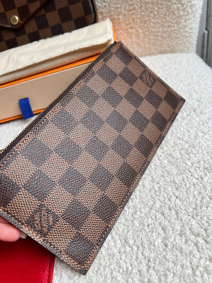 Louis Vuitton Felicie Pochette Damier Ebene (RRP £1110)