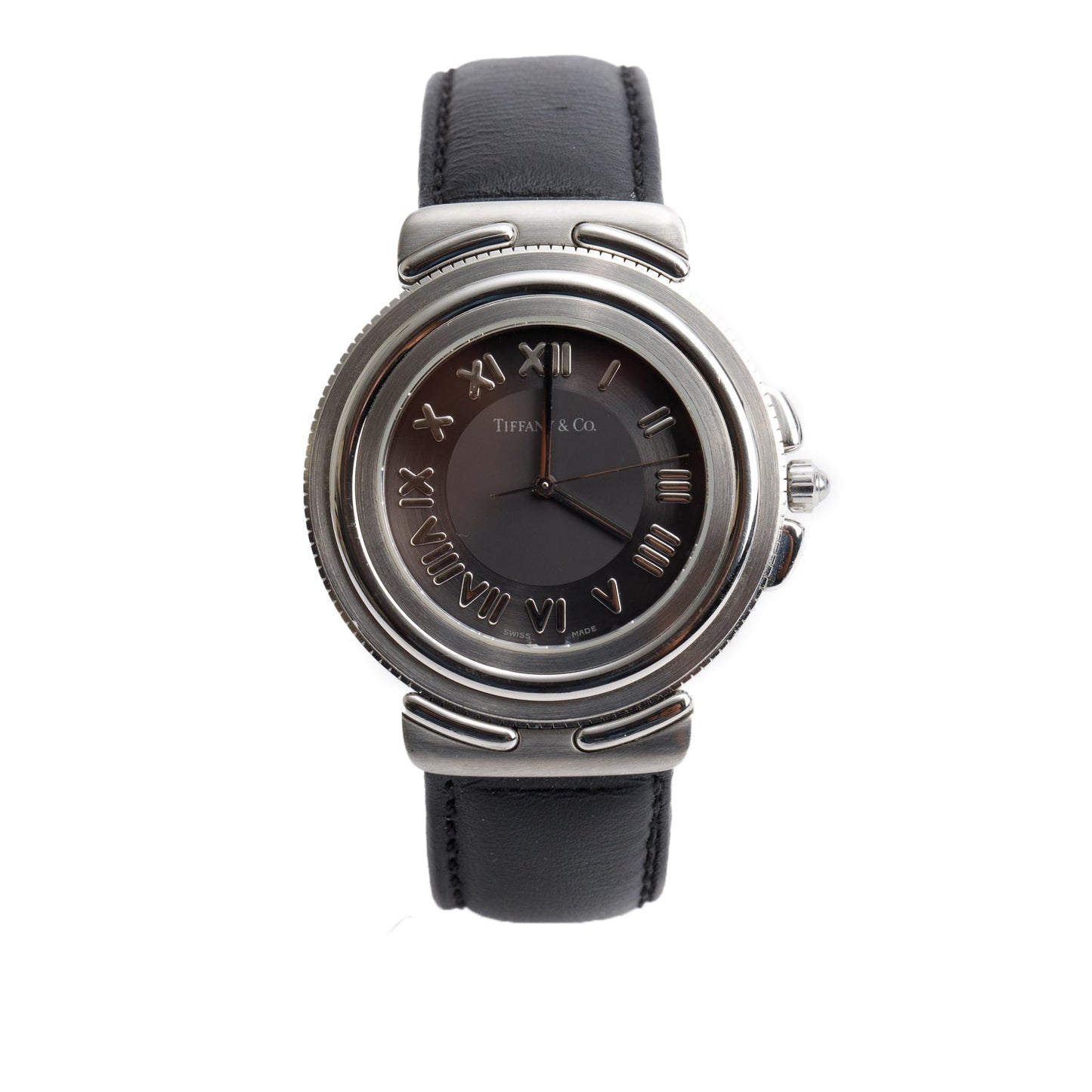 Tiffany & Co. Stainless Steel Intaglio 35 MM Quartz Watch