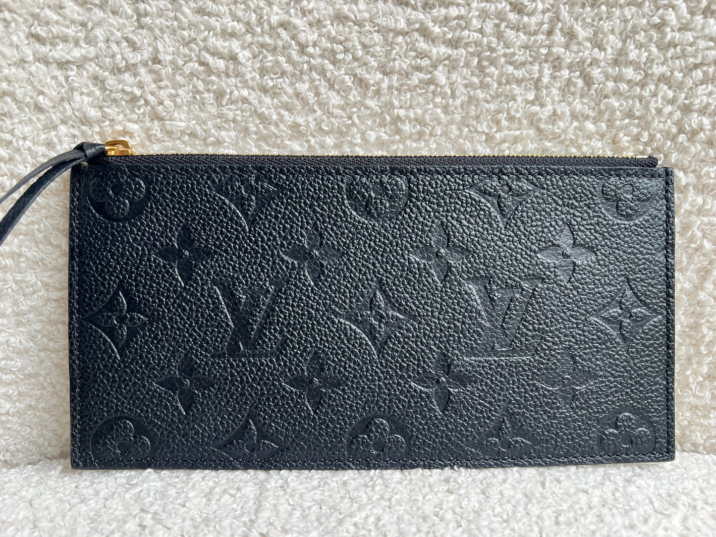 Louis Vuitton Zip Insert (from Felicie Pochette) Black Empreinte