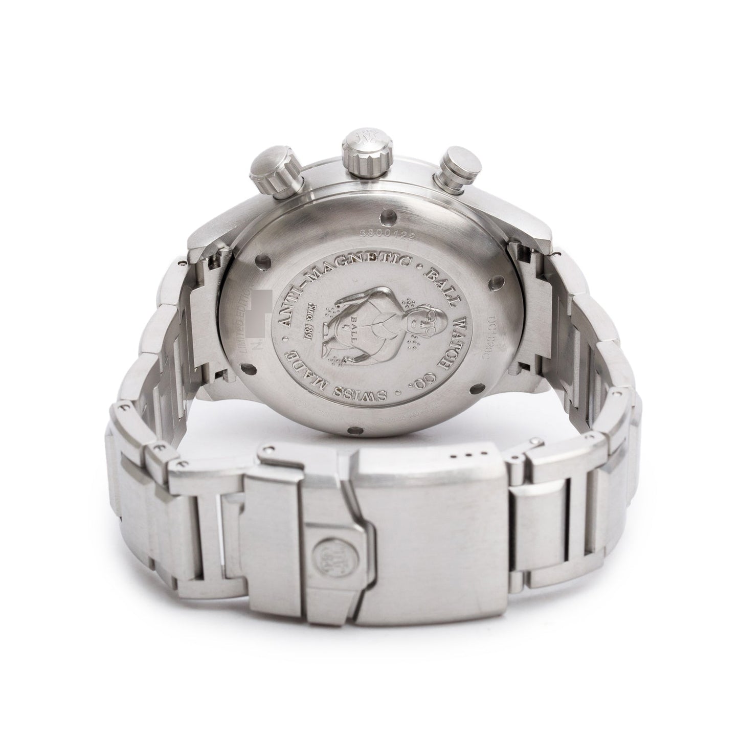 Ball Limited Edition Stainless Steel Ball Engineer Master II Diver Freefall 44 MM Automatic Chronograph Watch Blue Dial