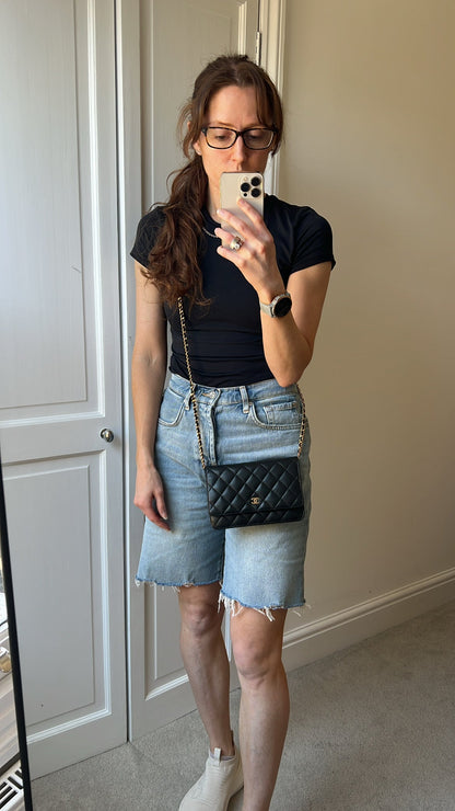 Chanel Wallet on Chain in Black Lambskin Gold Hardware (RRP £2,930)