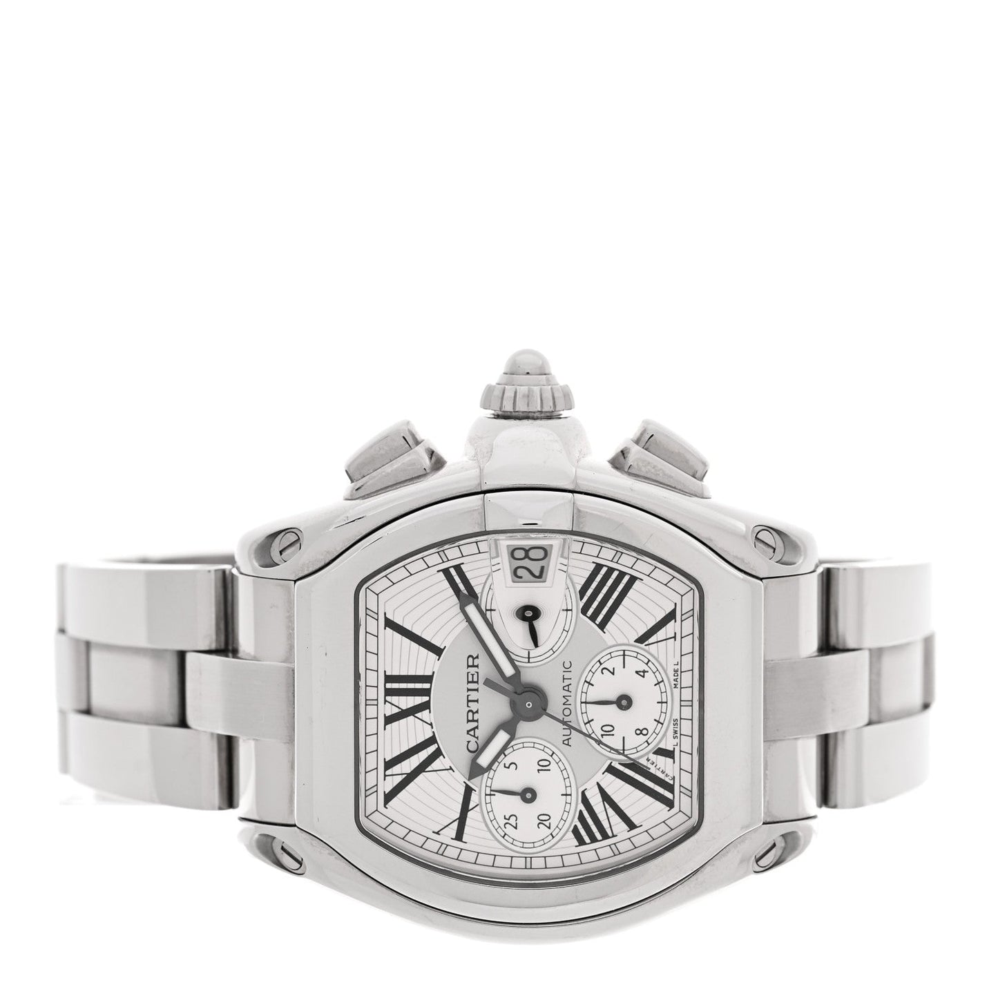 Stainless Steel 42mm Roadster Chronograph Automatic Watch