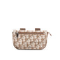 Christian Dior 2021 x Cactus Jack Beige Oblique Saddle Arm Pouch