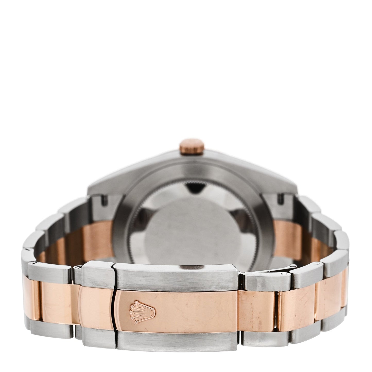 Stainless Steel 18K Everose Gold 41mm Oyster Perpetual Datejust Watch Sundust 126301
