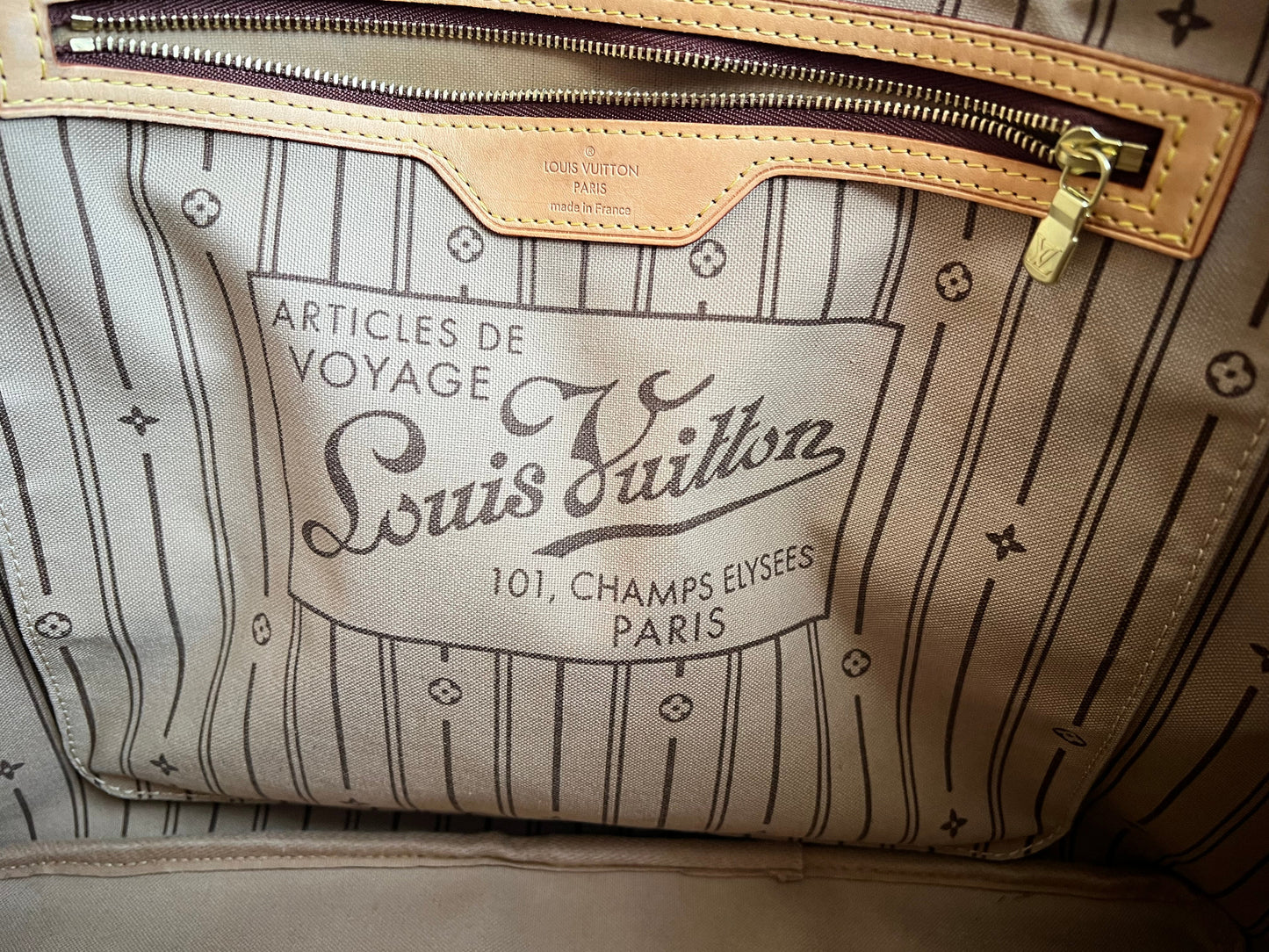 Louis Vuitton Neverfull GM Monogram Beige Interior (RRP £1,460)