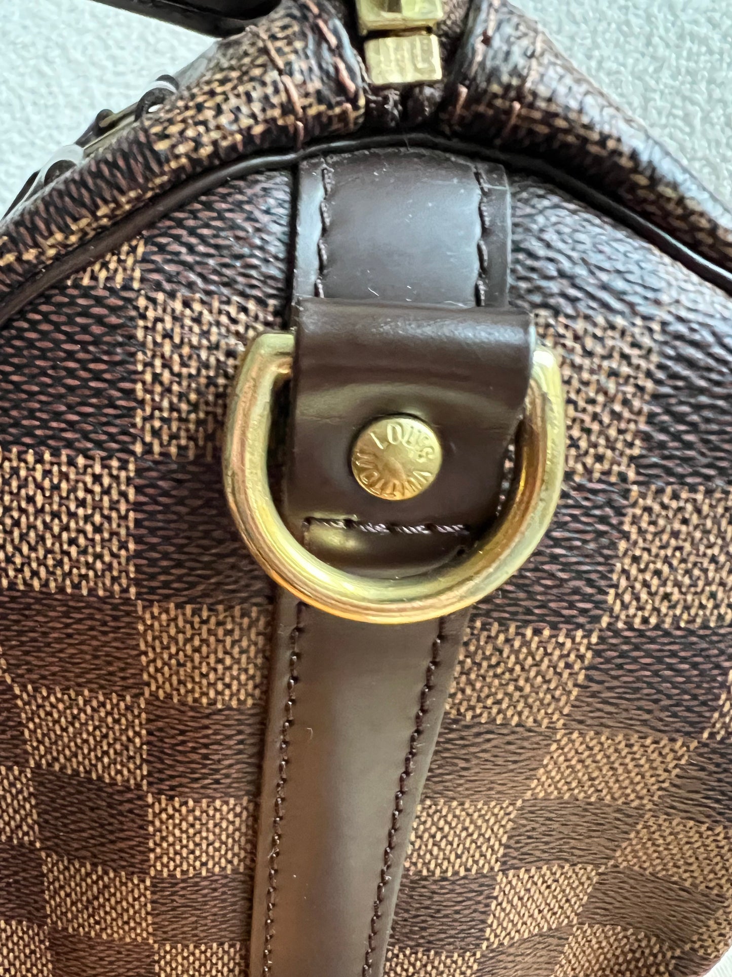 Louis Vuitton Speedy 25 Bandouliere Damier Ebene (RRP £1,440)