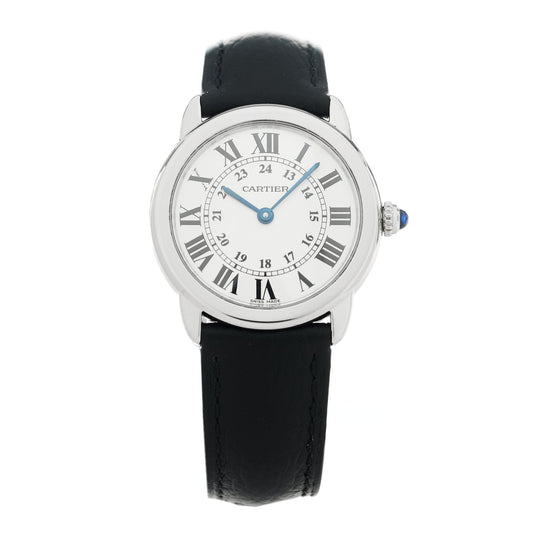 Stainless Steel Calfskin 29mm Ronde Solo Quartz Watch