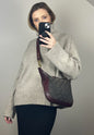 Vintage Celine Triomphe Canvas Crossbody Bag