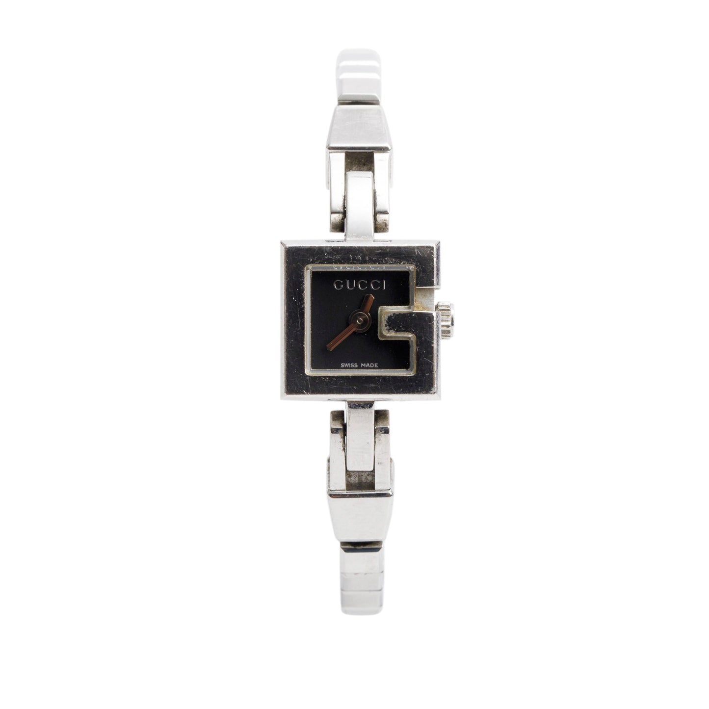 Gucci Stainless Steel Black Dial 102 Series 14 MM Watch