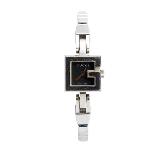 Gucci Stainless Steel Black Dial 102 Series 14 MM Watch