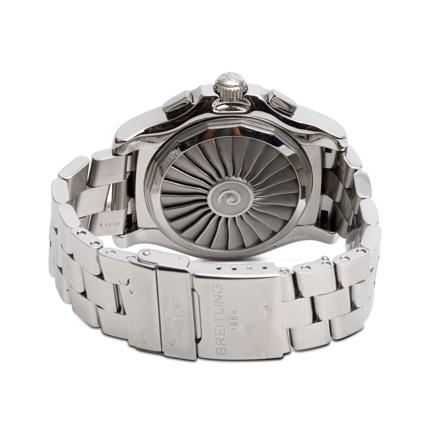 Breitling Stainless Steel Airwolf 43 MM Chronometer Quartz Watch A78363 w/ Box & Papers