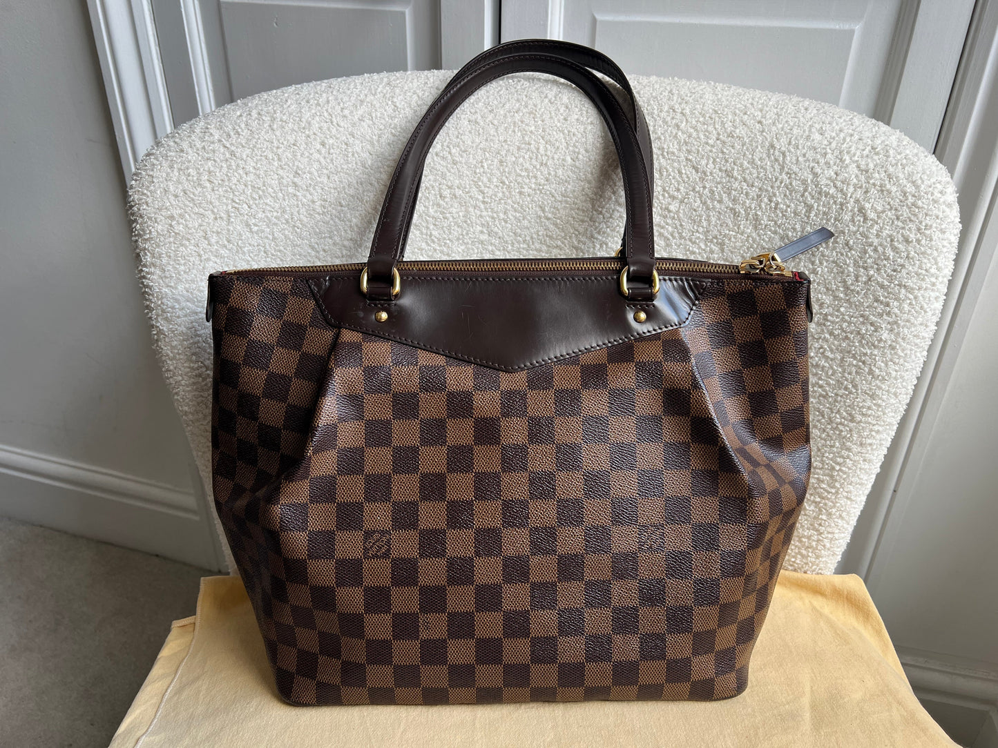Louis Vuitton Westminster MM Tote Damier Ebene