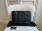 Chanel Black Caviar Grand Shopper Tote (GST) Silver Hardware