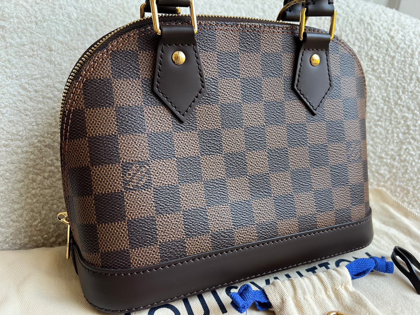 Louis Vuitton Alma BB Damier Ebene (RRP £1,450)