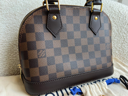 Louis Vuitton Alma BB Damier Ebene (RRP £1,450)