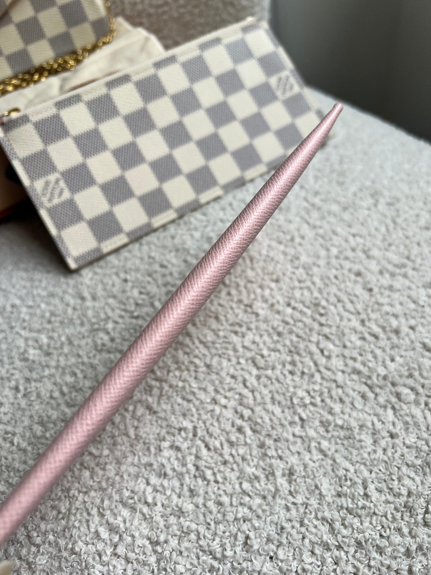 Louis Vuitton Felicie Pochette Damier Azur (RRP £1110)