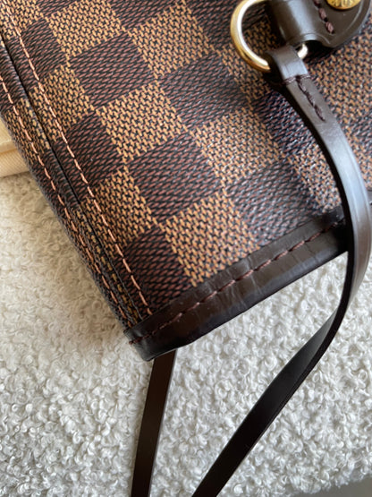 Louis Vuitton Neverfull MM Damier Ebene Cherry Interior (RRP £1,430)