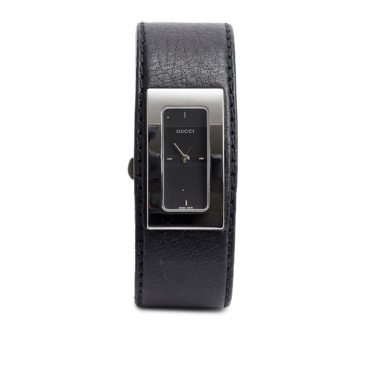 Gucci Stainless Steel 7800 Series Quartz Watch Black Dial