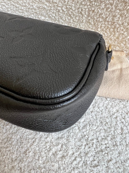 Louis Vuitton Ivy Wallet on Chain Bag Black Empreinte (RRP £1,490)