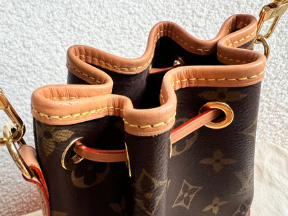 Louis Vuitton Nano Noe Bucket Bag Monogram (RRP £1420)