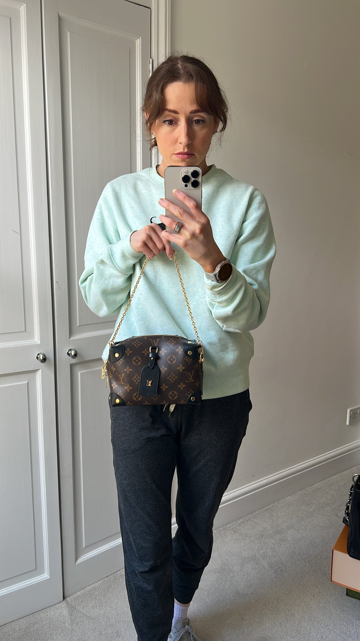 Louis Vuitton Petite Malle Souple Bag (RRP £2320)
