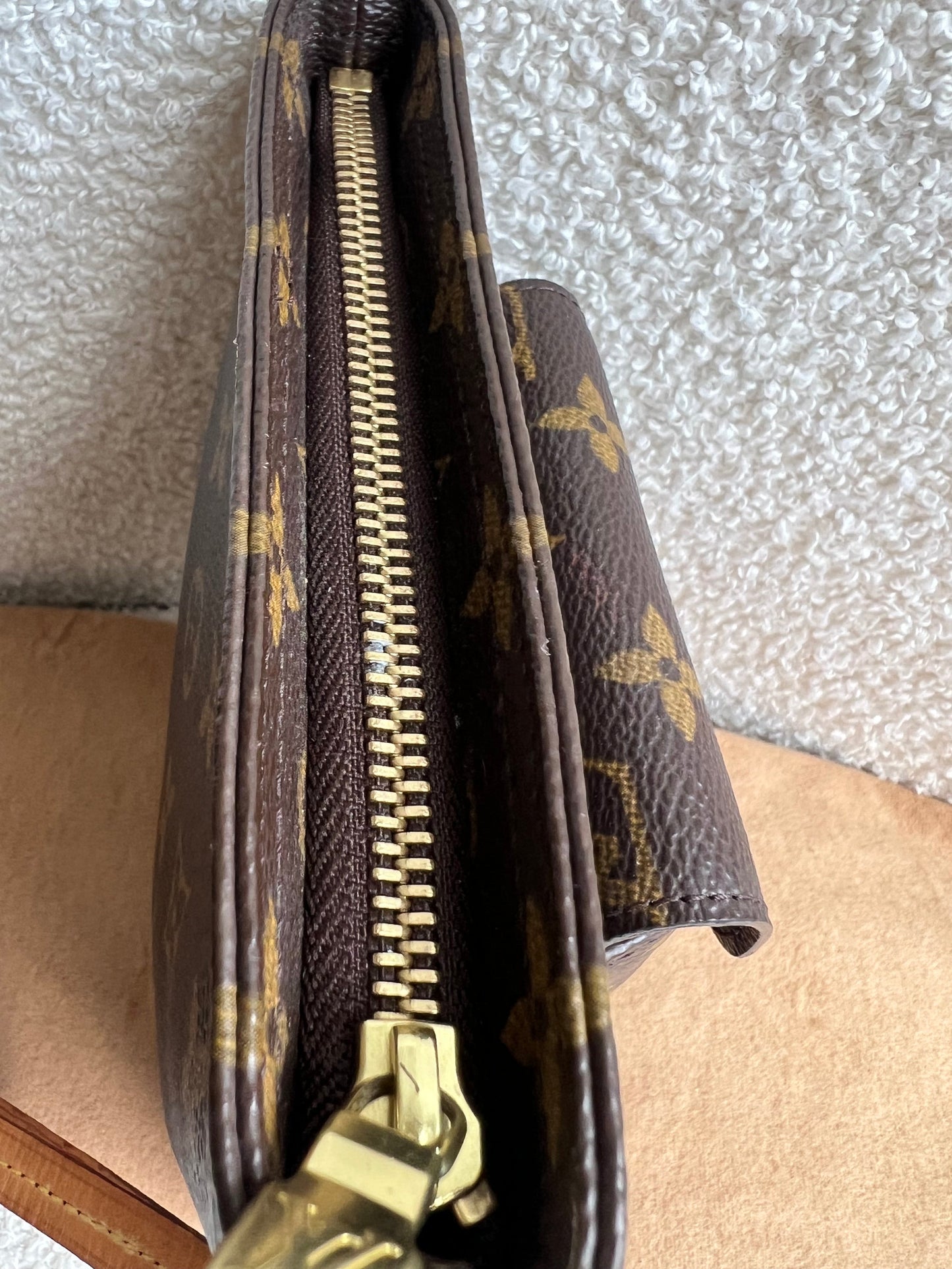 Louis Vuitton Monogram Partition Clutch