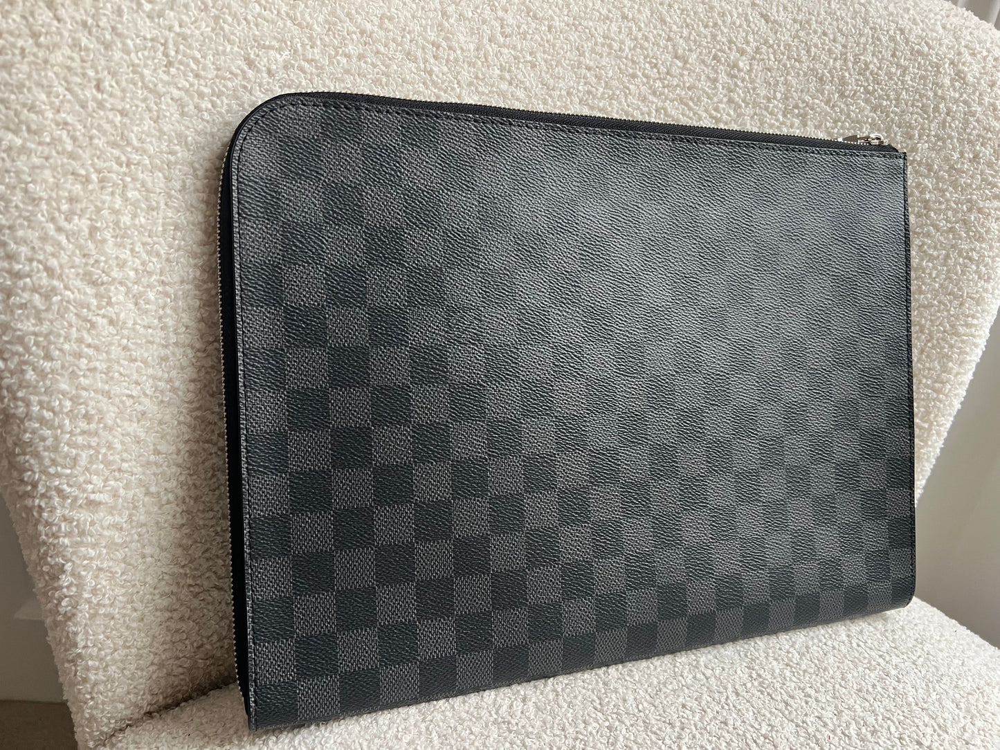 Louis Vuitton Pochette Jour GM Damier Graphite