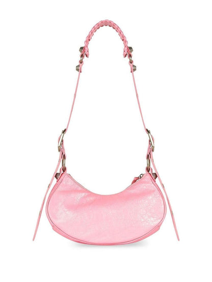 LE CAGOLE XS LEATHER CROSSBODY BAG