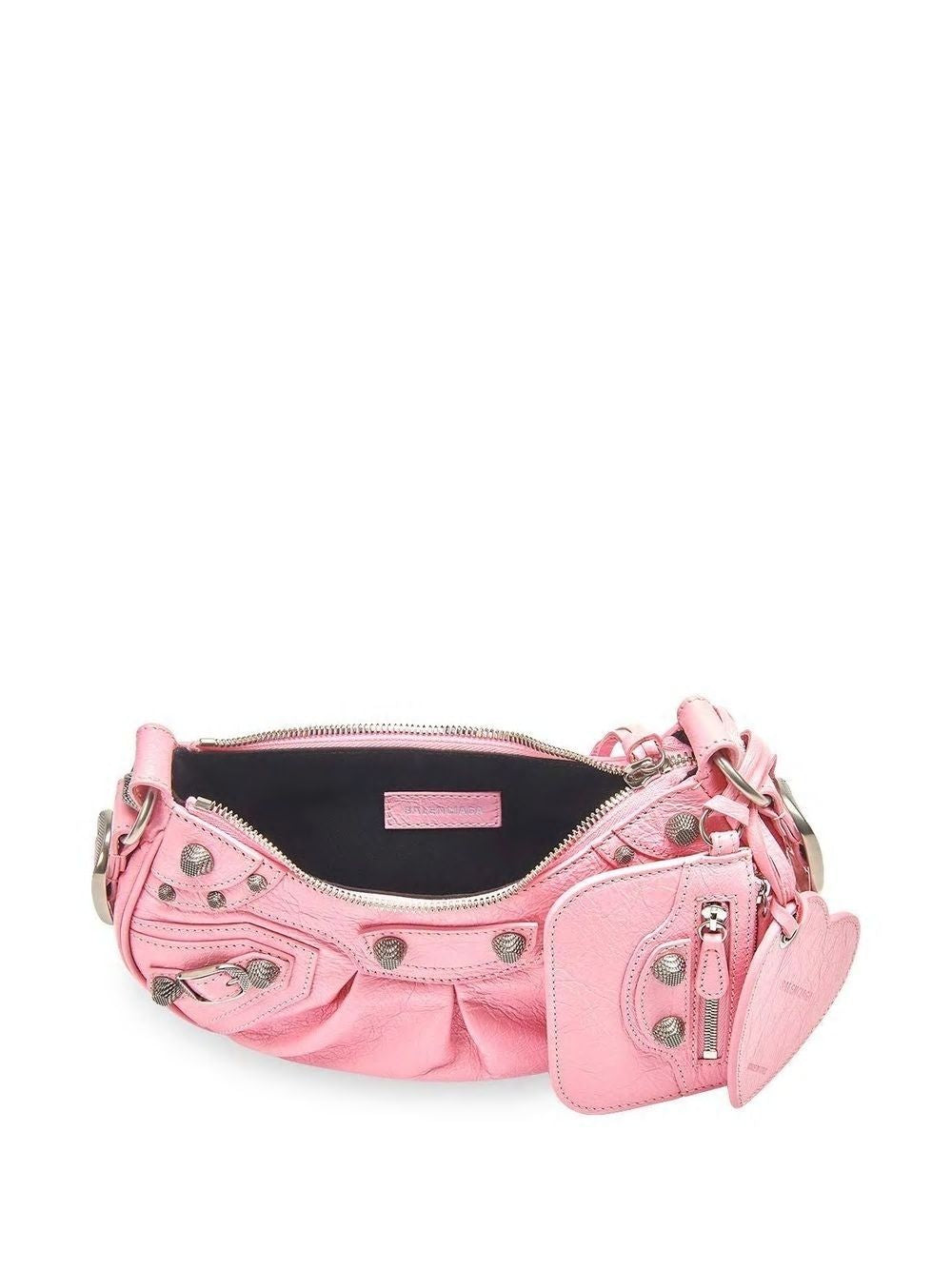 LE CAGOLE XS LEATHER CROSSBODY BAG