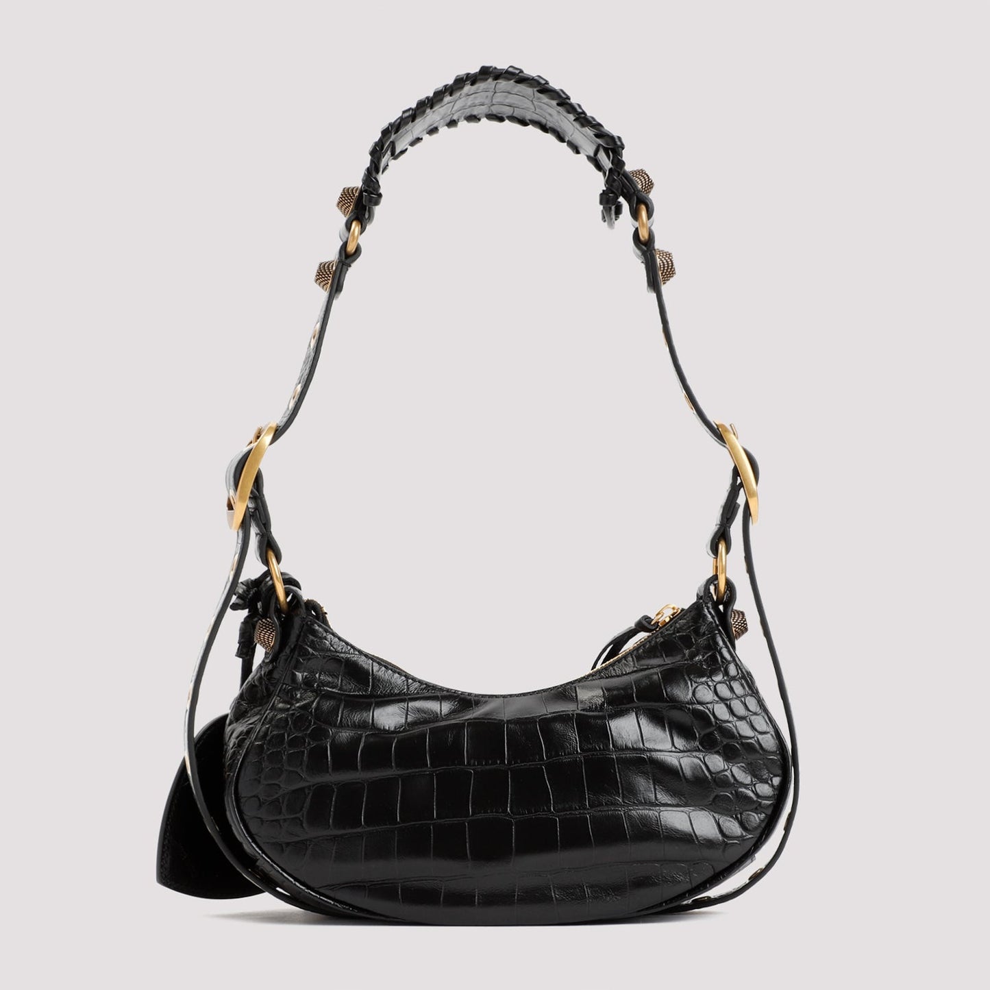 LE CAGOLE XS LEATHER CROSSBODY BAG