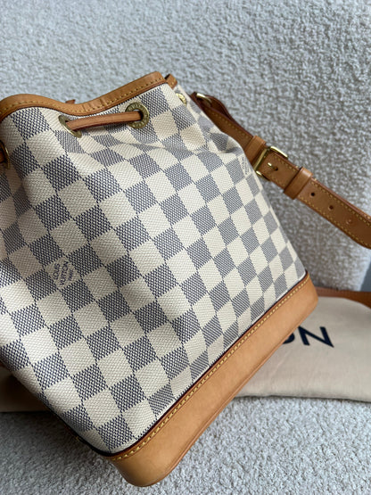 Louis Vuitton Petit Noe Bucket Bag Damier Azur (RRP £1,490)