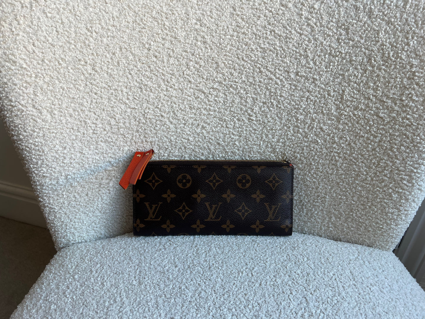Louis Vuitton Adele Wallet Monogram and Orange