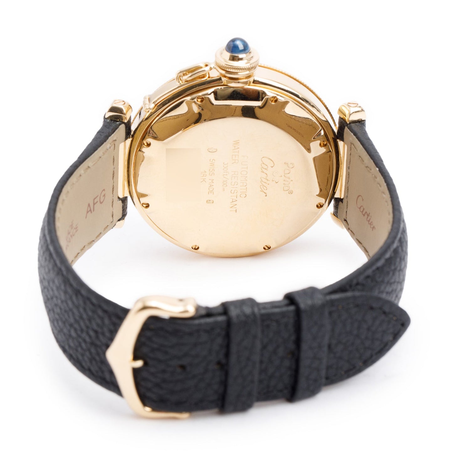 Cartier 18k Yellow Gold Pasha de Cartier 38 MM Automatic Watch 1989