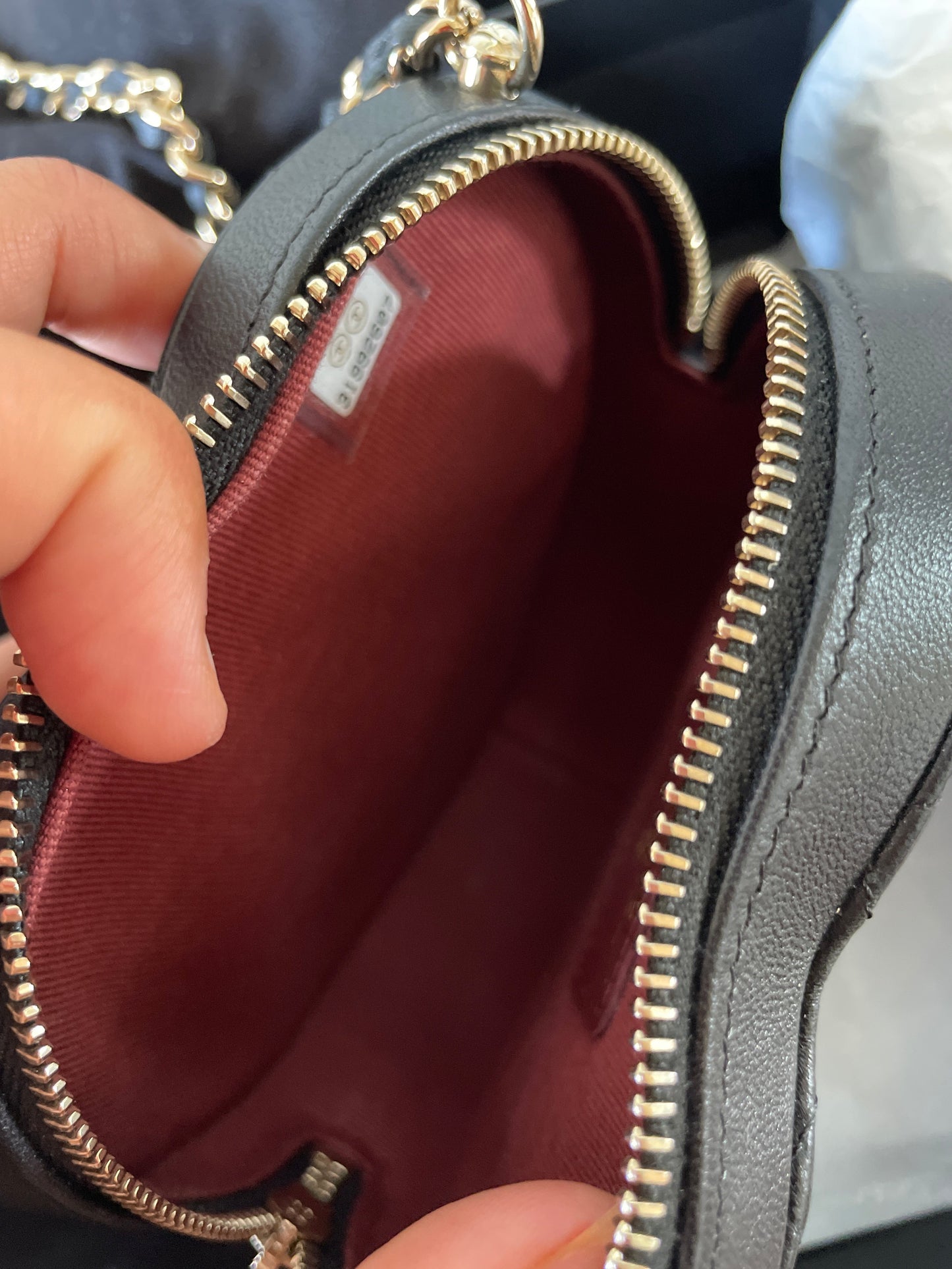 Chanel Chanel 22 Lambskin Black Shoulder Bag Lambskin