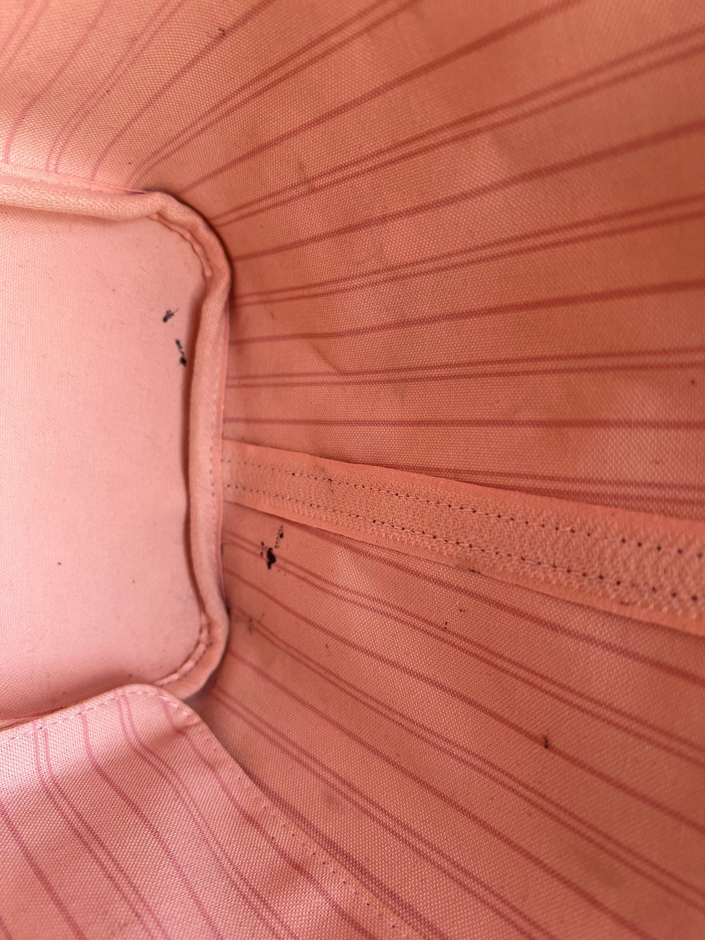 Louis Vuitton Neverfull MM Damier Ebene Rose Ballerine (RRP £1470)