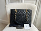 Chanel Black Caviar Grand Shopper Tote Gold Hardware (GST)