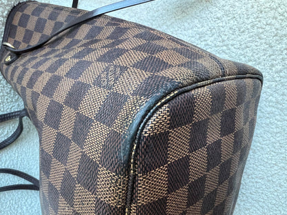Louis Vuitton Neverfull MM Damier Ebene Cherry Interior (RRP £1,430)