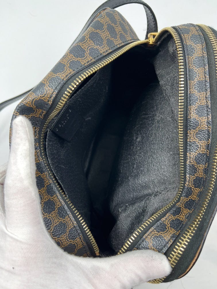 Vintage Celine Triomphe Crossbody Bag