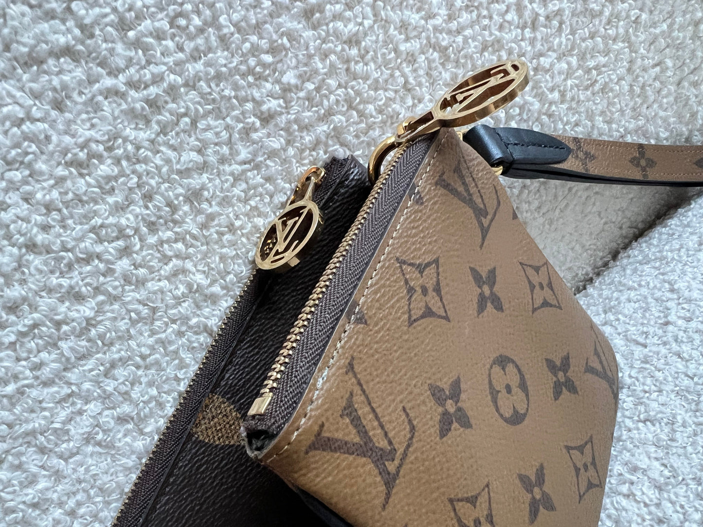 Louis Vuitton Giant Monogram Trio Pouch set